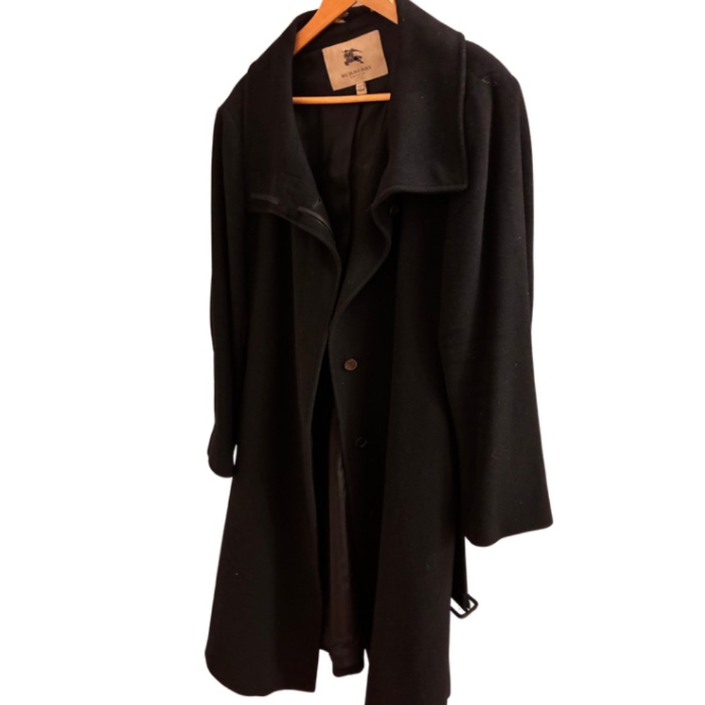 Burberry Cashmere Coat | Classic Luxury Outerwear | RARE Size 14
